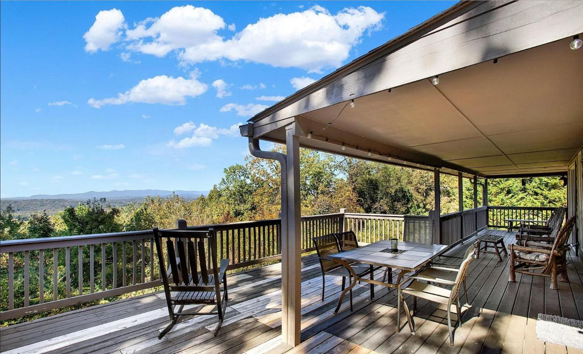 Birds Eye Cabin - Sunset & Starry Retreat Pet Friendly W Private Hottub, Fire Pit And Game Room Ellijay Ngoại thất bức ảnh